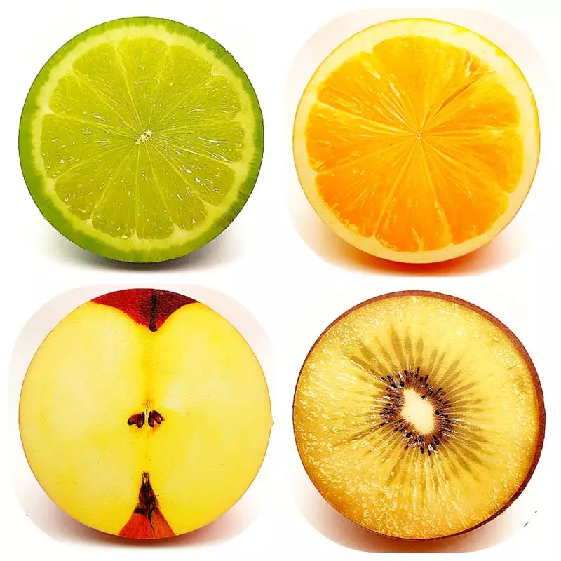 عکس خرید و قیمت اسکوییشی میوه ای پرتقال لیمو سیب هلو کیوی